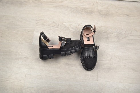 Sandale casual CORINA din piele naturală - poza 2